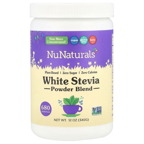 NuNaturals White Stevia Powder Blend, 12 oz (340 g) - image 1 of 2