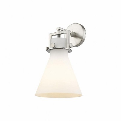 Newton Cone - 1 Light Wall Sconce In Industrial Style-14 Inches Tall and 8 Inches Wide