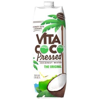 Vita Coco Coconut Water with Pressed Coconut - 33.8 fl oz Carton