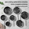 Karl Home Non-Stick Cookware Set Stainless Steel Pots and Pans Set with Lids - 4 of 4