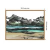 Amanti Art Abstract Mountain View IV by Ethan Harper Canvas Wall Art Print Framed - 4 of 4