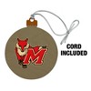Marist College Secondary Logo Wood Christmas Tree Holiday Ornament - 2 of 4