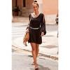 Women's Cold Shoulder Dress - LASCANA - 3 of 4