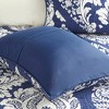 Gracie Mills Muriel 6 Piece Damask Printed Cotton Quilt Set with Throw Pillows - 4 of 4