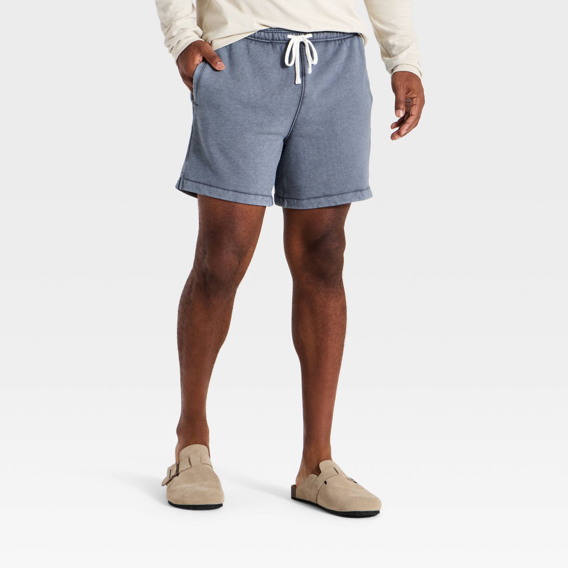 Men's French Terry Pull-On Shorts - Goodfellow & Co™