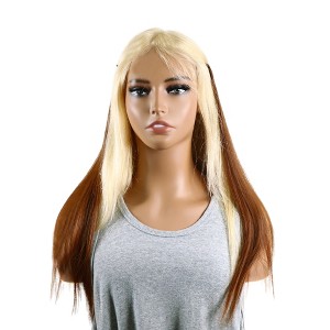 Unique Bargains Women's Straight Long Hair Hair Extensions High Temperature Fiber Brown 1 Pc - 1 of 3