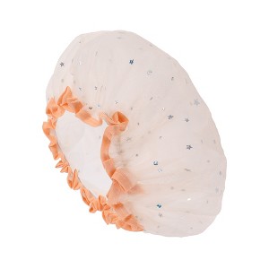 Unique Bargains Women's Portable Shower Cap for Bathroom 1 Pc - 1 of 3