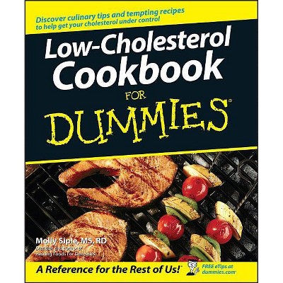 Low-Cholesterol Cookbook for Dummies - (For Dummies) by  Molly Siple (Paperback)