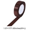 Unique Bargains Ribbons for Crafts Silk-Satin Blend for Bows & DIY Decor Polyester 866.14"x0.79" 1 Pcs - 3 of 4