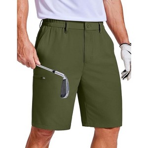 COOFANDY Men's Casual Golf Shorts 9 inch Lightweight Stretch Quick
