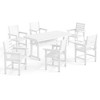 Arceso Patio Table and Chairs Set 7 Pieces, HDPS Weather Resistant Outdoor Dining Set, Square Outdoor Dining Table with 6 Patio Chairs - 4 of 4