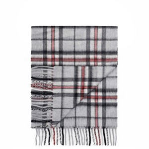 Lona Scott Pure Cashmere Tartan Scarf - 1 of 4