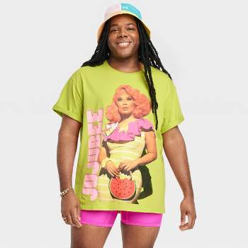 Pride Adult Drag Queen 'Jujubee' Short Sleeve T-Shirt - Green XS