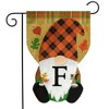Briarwood Lane Fall Garden Flag 12x18 For Outdoor Fall Gnome Burlap Monogram Letter F For Fall Garden Flag Flags For Outside - 2 of 4