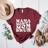 Simply Sage Market Mama Mommy Mom Bruh Wavy Short Sleeve Tee - 3 of 4