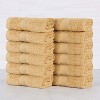 Organic Cotton Medium Weight Solid Towel Set by Blue Nile Mills - 2 of 4