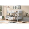 Twin Over Full Bunk Bed with ladder and Safety Guardrail - 4 of 4