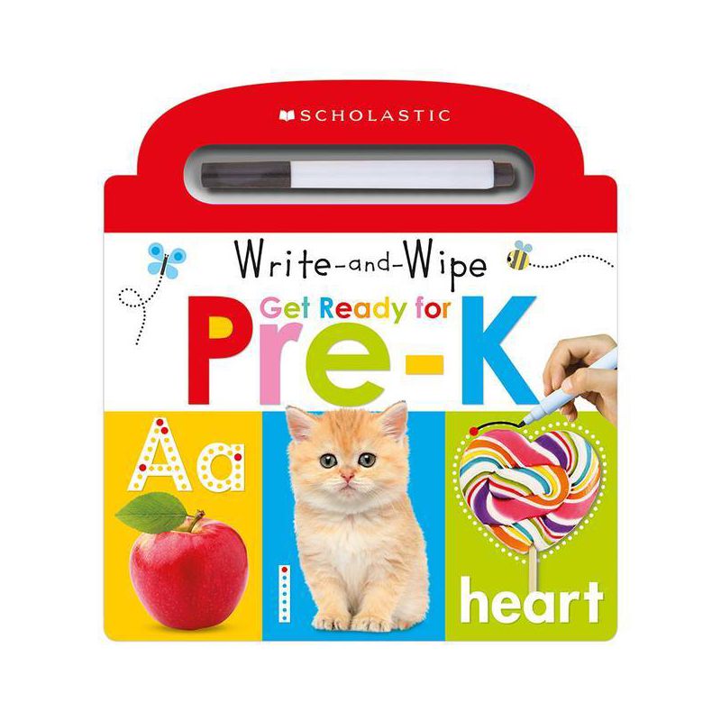 Write and Wipe Get Ready for Pre-k -  by Scholastic Inc. & Scholastic Early Learners (Hardcover), 1 of 2