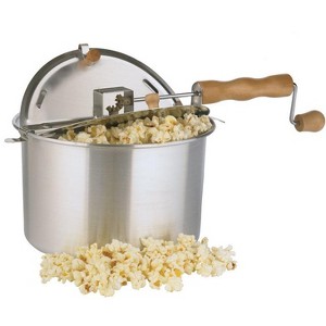 Whirley Pop Aluminum Stove Top Popcorn Popper 16.5 in. 6 qt Silver - 1 of 1