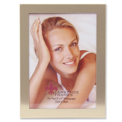 Lawrence Frames 230257 Brass Metal 7.85" x 5.85" Picture Frame