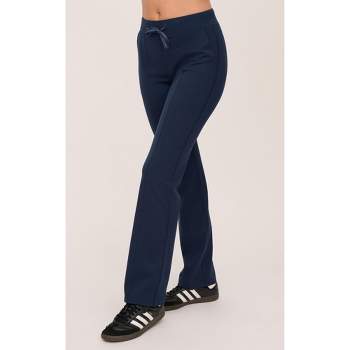 Yogalicious - Women's Fleece Lined Hi Rise Flare Yoga Pant With