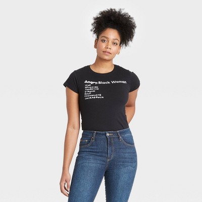 black woman t shirt