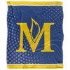 Madonna University Logo Dots Silky Touch Blanket White 50x60 - 2 of 4