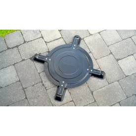 Cuisinart Portable Steel Fire Pit Riser with Heat Deflector