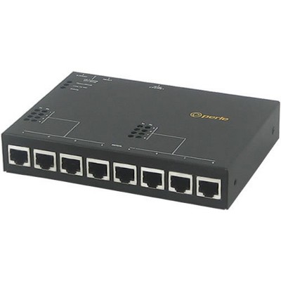 Perle IOLAN STS8-D Terminal Server - Twisted Pair - 1 x Network (RJ-45) - 10/100Base-TX - Fast Ethernet - Management Port