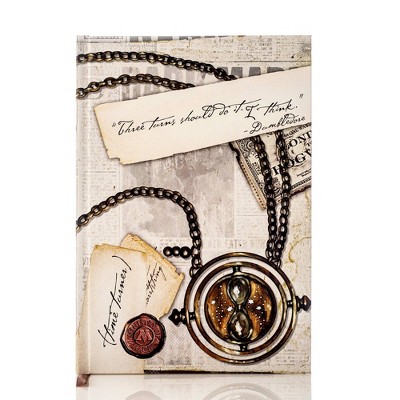 Wizarding World Harry Potter 150pg Blank Journal Time Turner: Hard Cover Notebook for Adults, Multicolored, 5.125x8.125 Inches