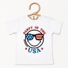 The Juniper Shop SmileyWorld Party in the USA Smiley Face Toddler Short Sleeve Tee - 2 of 4