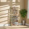 Shoe Rack, 12-Tier Shoe Organizer, Metal Shoe Storage for Garage, Entryway, Set of 2 6-Tier Stackable Shoe Shelf Holds 48-60 Pairs - 2 of 4