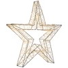 Northlight LED Lighted Wire Star Outdoor Christmas Decoration - 22" - Warm White Lights - 4 of 4