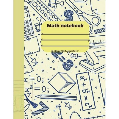 Math notebook - by  Mario M'Bloom (Paperback)