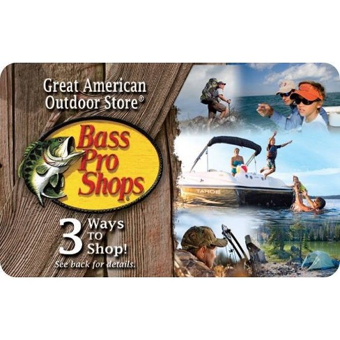 Bass Pro Shops Gift Card (Email Delivery)