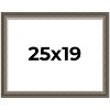 PosterPalooza | Weathered Black Picture Frame - UV Acrylic, Backing Board, Hanging Hardware Included - 2 of 4
