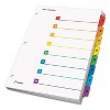 Cardinal Traditional OneStep Index System 8-Tab 1-8 Letter Multicolor 1 Set 60818 - 2 of 2