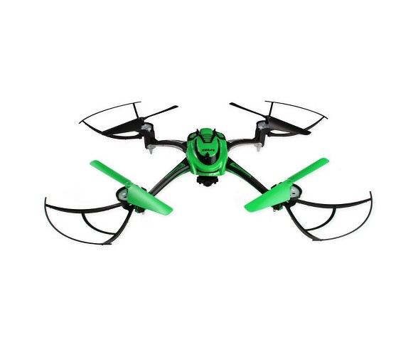 Space Rails 4-CH 2.4GHz Remote Control 6-Axis Quadcopter-Green