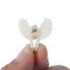 Unique Bargains Women Fashion Pearl Mini Hair Clip Pearl Oval Hairdo Clips 6 Pcs - 4 of 4