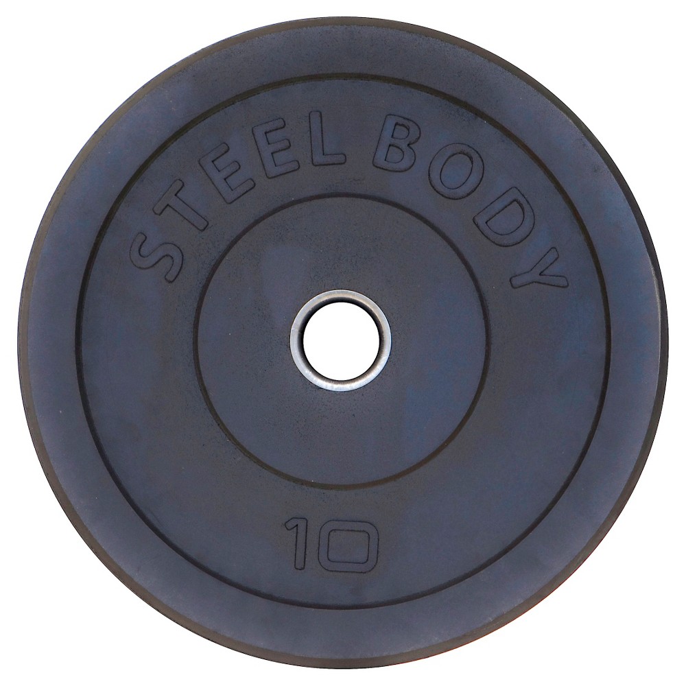 Photos - Barbells & Dumbbells Steelbody Olympic Rubber Plate 10lbs