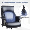 COLAMY Executive Big and Tall 500lbs PU Leather Office Chair - 4 of 4