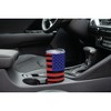 100 North 20 Ounce Stainless Steel On the Go Travel Tumbler With Push Top Lid, American Flag Black - 3 of 4