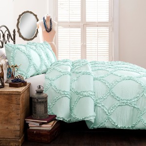 Light Aqua Avon Comforter Set - 2pc (Twin) - Lush Decor, Light Blue