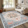 Abynow Medallion Faded Persian Indoor Area Rug - 2 of 4