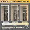 Full-Length Mirror With Crystal Frame And LED Lights, 65" x 24" Standing Or Wall-Mounted Dressing Mirror For Bedroom-Maison Boucle - 4 of 4