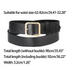 Allegra K Women Pin Buckle Belt Soft Wide Waist Belt Casual Dresses Jeans Pants 1 Pc - 3 of 4