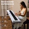SUGIFT 88 Key Digital Piano Keyboard, Portable Full-Size Electric Piano for Beginners with Semi-Weighted Keys, Complete Kit - 2 of 4