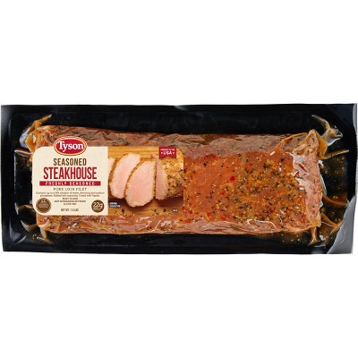 Tyson Steakhouse Pork Loin Filet - price per lb