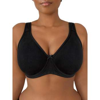 Fruit of the Loom 38DD Lightly lined full coverage bra New with tags Black  Size undefined - $16 New With Tags - From Blooming