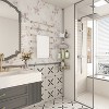 APRILSOUL Tension Pole Corner Shower Caddy with 4 Adjustable Baskets - 3 of 4
